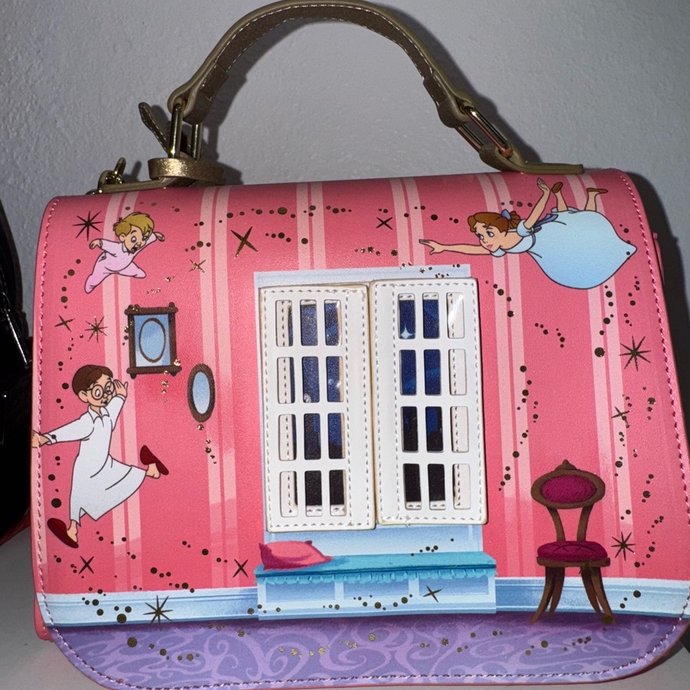 Pink Peter Pan Loungefly Handbag